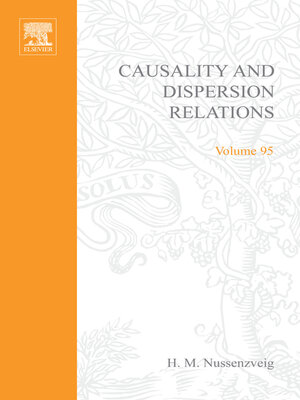 cover image of Causality and Dispersion Relations